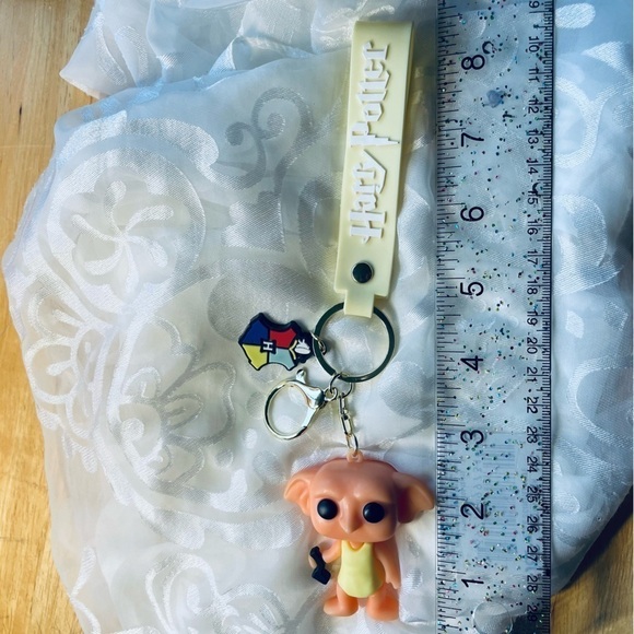 NWT Dobby the Free Elf Bracelet Wristlet Keychain - Harry Potter Hogwarts - Picture 10 of 12